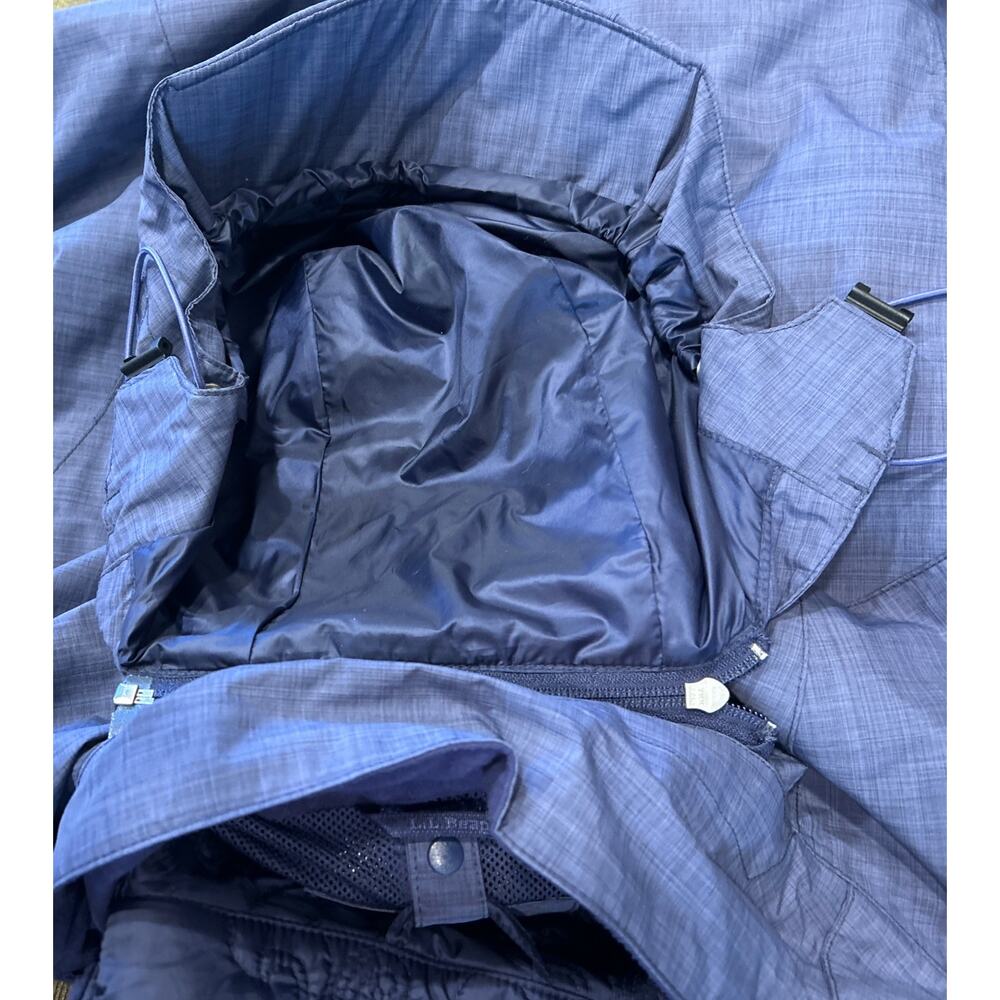 LL Bean Primaloft 3 in 1 System Jacket Blue Ski Snowboard Coat Women's Size M - Picture 10 of 11